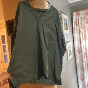 Butter Soft, two pocket scrub top, 3X